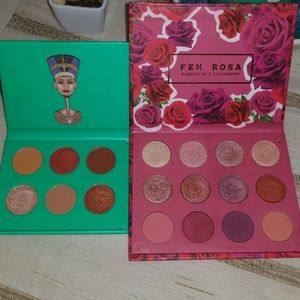 Juvia's Place and Colourpop SHE palettes